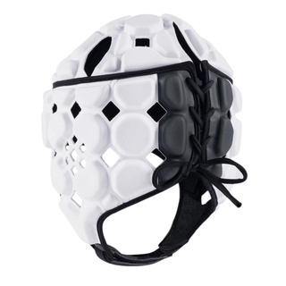 Gilbert Octane Rugby Headguard WHITE/BLACK 