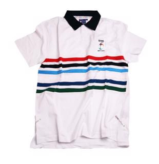Six Nations Jersey Stripe Polo Shirt 
