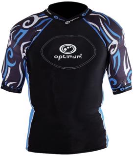 Optimum Inferno Adults Black/Red Protection Top 
