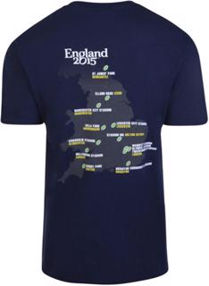 Rugby World Cup 2015 20 Nations Map  