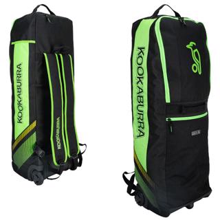 Kookaburra WD5000 Wheelie Duffle BLACK/GRE 