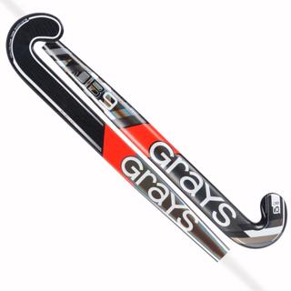 Grays JUMBOW 9 Hockey Stick BLACK/WHITE 