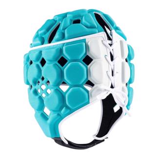 Gilbert Octane Rugby Headguard AQUA/WHITE% 