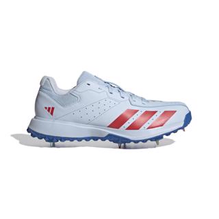 addias HOWZAT Spike Cricket Shoe BLUE/RE 