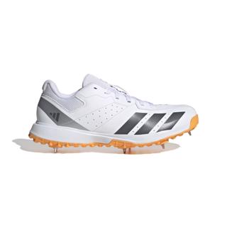 adidas HOWZAT Spike Cricket Shoe WHITE/O 