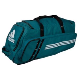 adidas XT 1.0 Cricket Wheelie Bag TEAL 