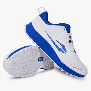 DSC Superstorm Rubber Cricket Shoes BLUE 