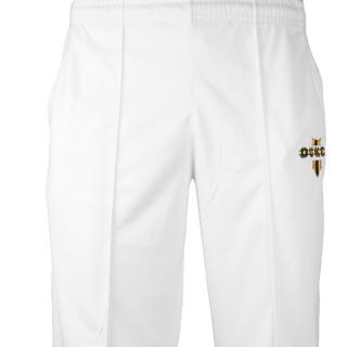 Dukes Bright White Cricket Trousers 
