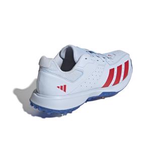 addias HOWZAT Spike Cricket Shoe BLUE/RE 