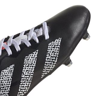 adidas RUGBY JUNIOR SG Boots BLACK/WHITE 