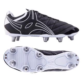 Gilbert Sidestep X9 8S Rugby Boots BLA 
