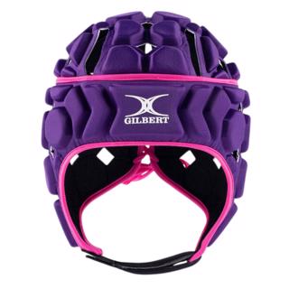Gilbert Octane Rugby Headguard PURPLE/PINK 