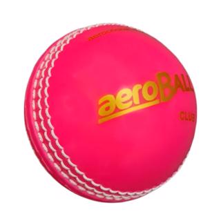 Aero Club Safety Cricket Ball PINK JUN 