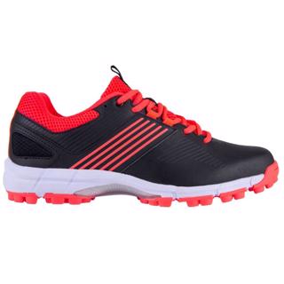 Grays Flash Hockey Shoe BLACK/HOT RED 