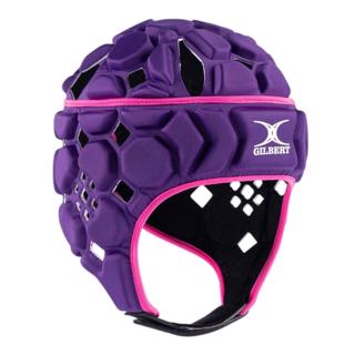 Gilbert Octane Rugby Headguard PURPLE/PINK 