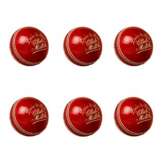 Dukes CM BCF Cricket Ball RED JUNIOR%2 