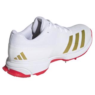 adidas 22YDS Spike Cricket Shoe RED/GOLD 