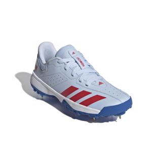 adidas HOWZAT Spike Cricket Shoe BLUE/RE 