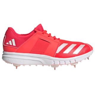 adidas Howzat Spike Cricket Shoe RED/WHI 