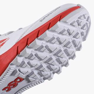 DSC Superstorm Rubber Cricket Shoes RED% 