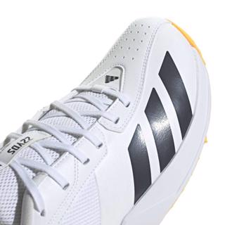 adidas 22YDS Spike Cricket Shoe WHITE/OR 
