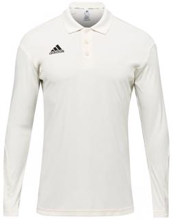 adidas long sleeve cricket shirt