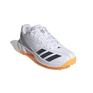 adidas 22YDS Spike Cricket Shoe WHITE/OR 