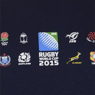 Rugby World Cup 2015 20 Nations Map  