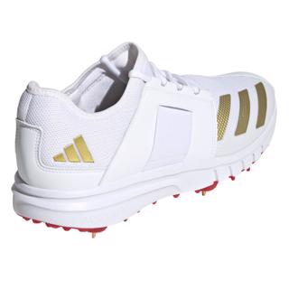 adidas Howzat Spike Cricket Shoe RED/GOL 