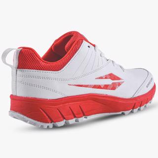 DSC Superstorm Rubber Cricket Shoes RED% 