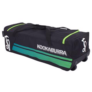Kookaburra 9000 Cricket Wheelie Bag BLAC 