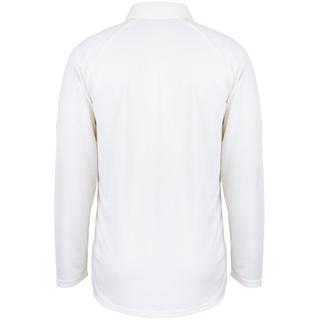 Black Gray-Nicolls Mens Matrix Long Sleeve T-Shirt Small 