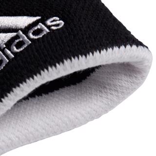 adidas Wrist Bands Large, BLACK/WHITE 