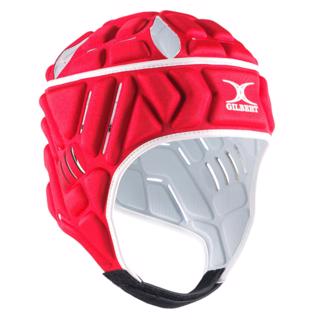 Gilbert Vapour 5-25 Rugby Headguard RED 