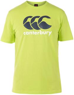 Canterbury CCC Logo T-Shirt LIME PUNCH 