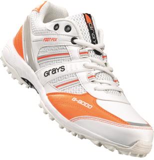 Grays G8000 Hockey Shoe WHITE 