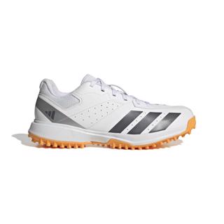 adidas HOWZAT Spikeless Cricket Shoe WHI 