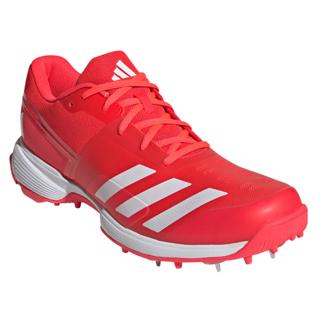 adidas 22YDS Spike Cricket Shoe RED/WHIT 