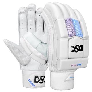 DSC Blu 4000 Batting Gloves JUNIOR 
