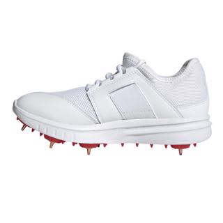 adidas Howzat Spike Cricket Shoes RED/GO 