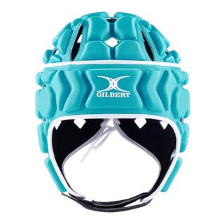 Gilbert Octane Rugby Headguard AQUA/WHITE% 