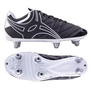 Gilbert Sidestep X9 Rugby Boots BLACK/WH 