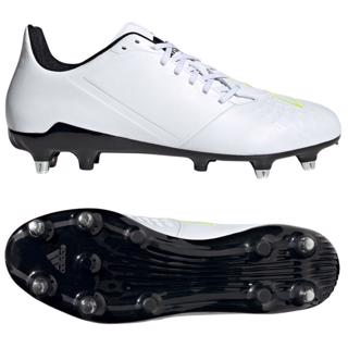 adidas MALICE Elite SG Rugby Boots WHI 