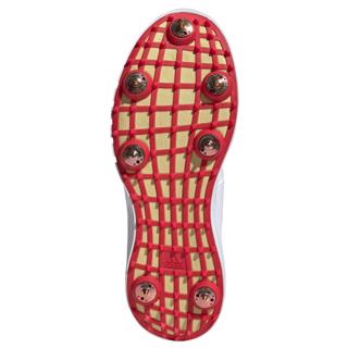 adidas Howzat Spike Cricket Shoe RED/GOL 