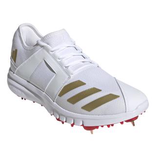 adidas Howzat Spike Cricket Shoe RED/GOL 