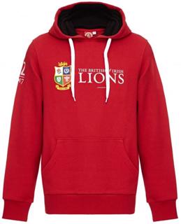 Lions Rugby Supporters Hoody RED 