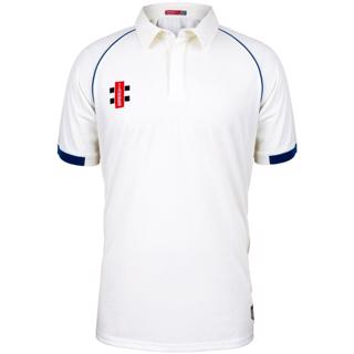 Gray-Nicolls Kids Matrix Boys Short Sleeve Cricket Shirt 5 Trim Colours Availa 
