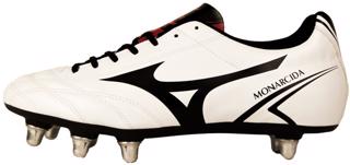 Mizuno Monarcida Rugby SI Boots WHITE/RE 