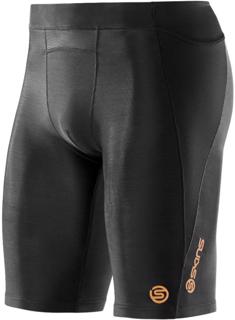 Skins A400 Compression Half Tights BLACK 