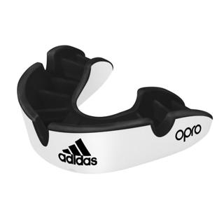 adidas OPRO Silver Mouthguard WHITE, J 